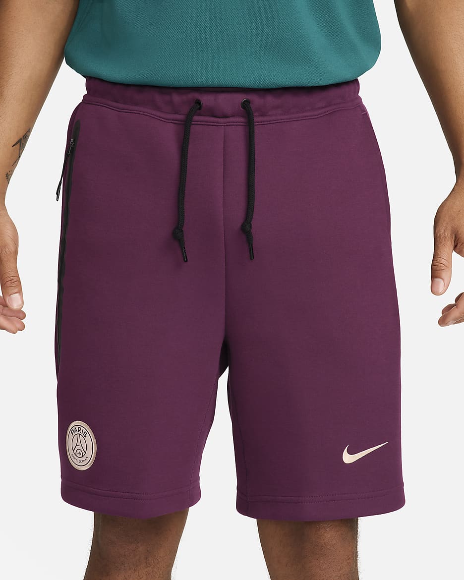 Nike sportswear tech fleece burgundy hotsell